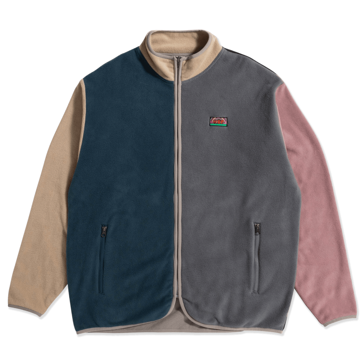 New Day Color Block Tech Fleece Clay